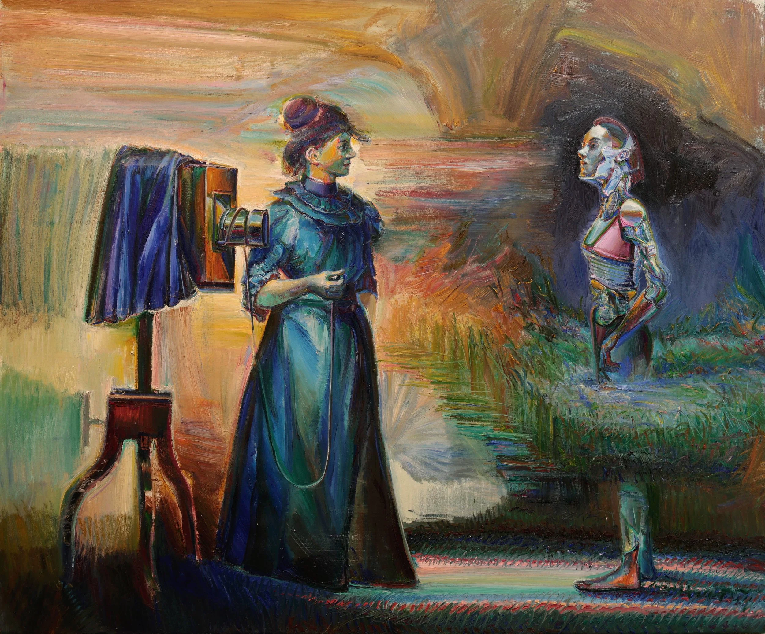 希少　Painting and the Novel Jeffrey Meyers Jeff Myers - Convergence Exhibition — John Natsoulas Gallery